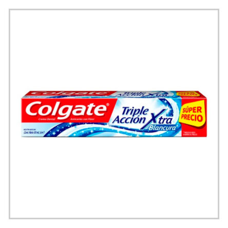 Colgate Crema Dental Triple Accion Xtra Blancura Ml Zedel Distribuidora